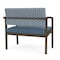 Lesro Lenox Steel Bariatric Chair Metal Frame, Bronze, RS Rain Song Back, MD Titan Seat LS1401 - alternate 2